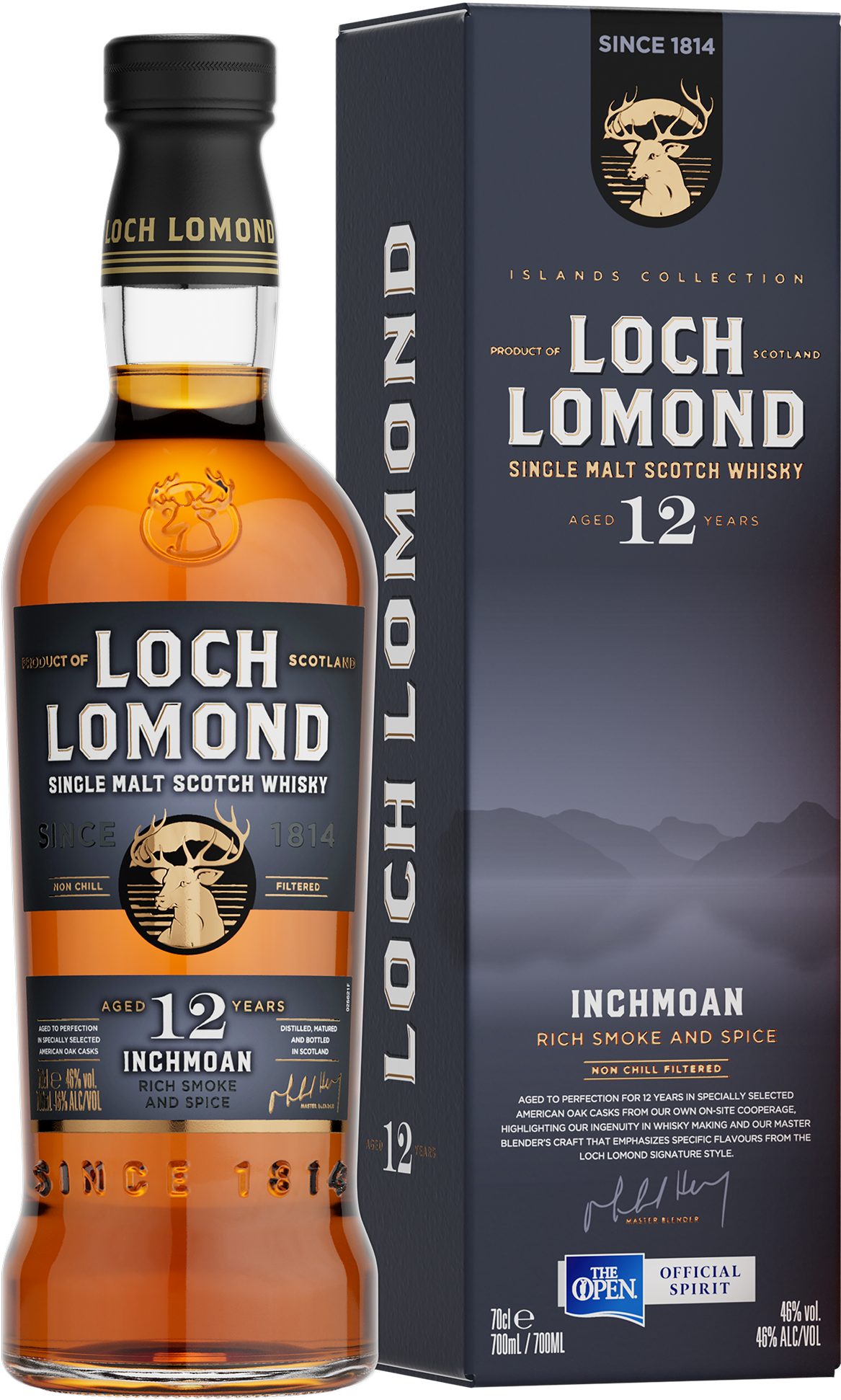 Loch Lomond 12 YO Single Malt Whisky Inchmoan